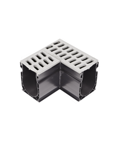 NDS Slim Channel Fabricated 90 Degree Angle - Gray
