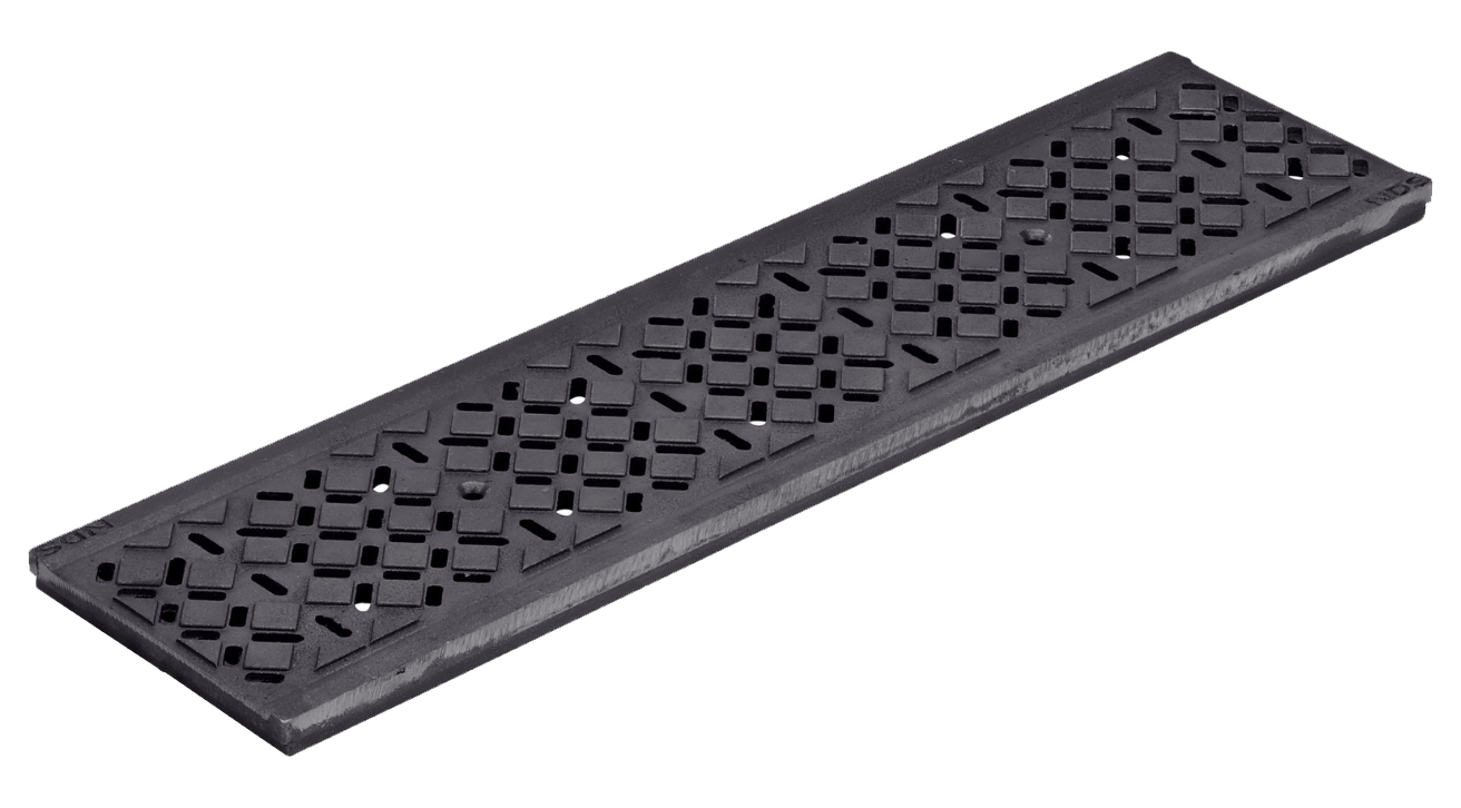 NDS Dura Slope Decorative Diamond Pattern Iron Grate
