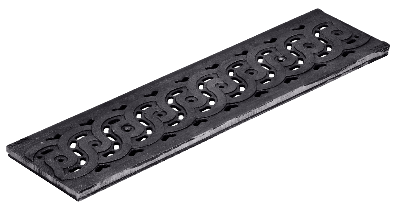 NDS Dura Slope Decorative Weave Pattern Iron Grate