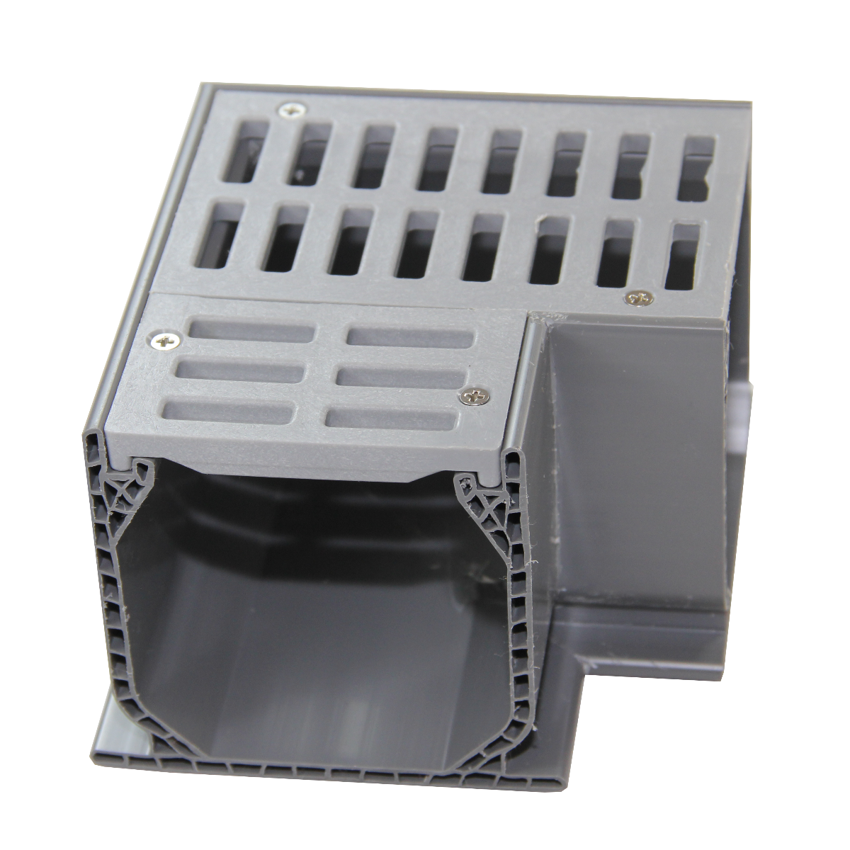 NDS Mini Channel 90-Degree Elbow with Grate