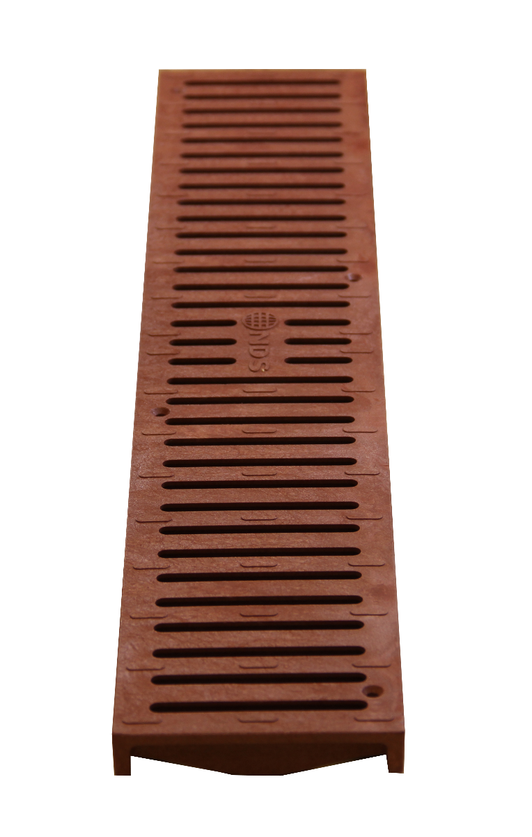 NDS Spee-D Channel Grate — Brick Red