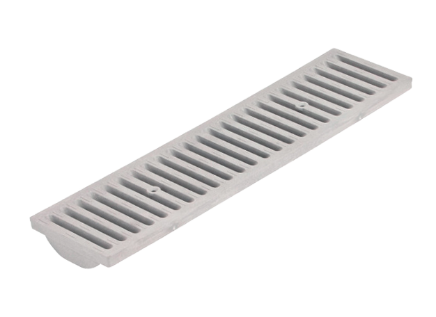 NDS Dura Slope Channel Grate — Gray