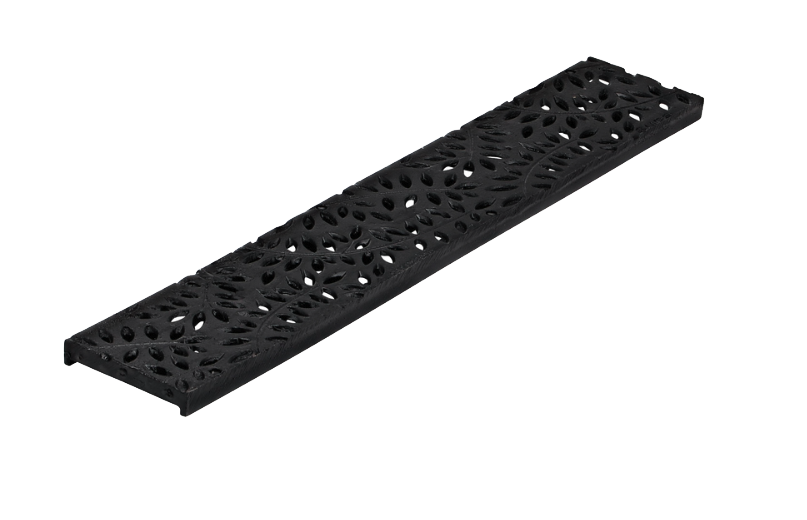 Cast Iron Botanical grate for NDS Spee-D Channel