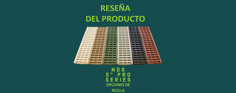 Reseña del producto: Opciones de rejilla de la serie Pro de 5" 