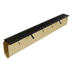 ACO FlowDrain fiberglass trench drain channels ACO FlowDrain fiberglass trench drain channels