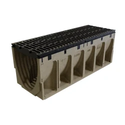 Canal ACO PowerDrain S300K con 12 pulg. de ancho interior