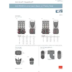 ACO PowerDrain S300K catch basins