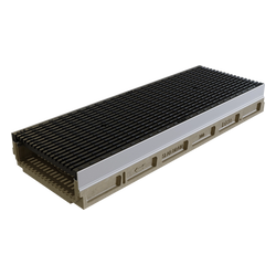 ACO SlabDrain shallow depth trench drain channels ACO SlabDrain shallow depth trench drain channels